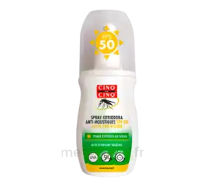 Cinq Sur Cinq Fps50 Spray Citriodora Anti-moustique Fl/100ml à Propriano