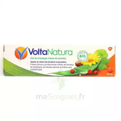 Voltanatura Gel De Massage Plantes Bio T/50ml à Propriano