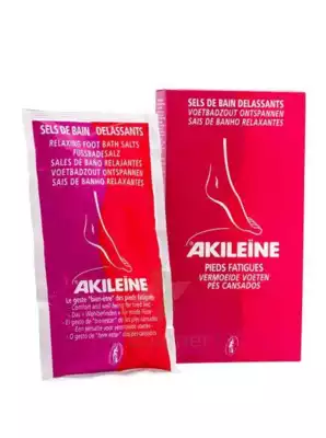 Akileine Soins Rouges Sels De Bain DÉlassant 2sach/150g à Propriano