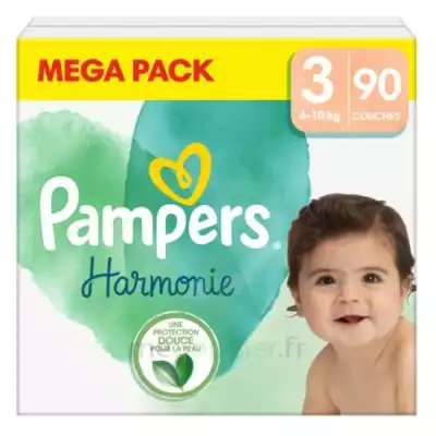 Pampers Harmonie Couche T3 Mégapack/90 à Propriano