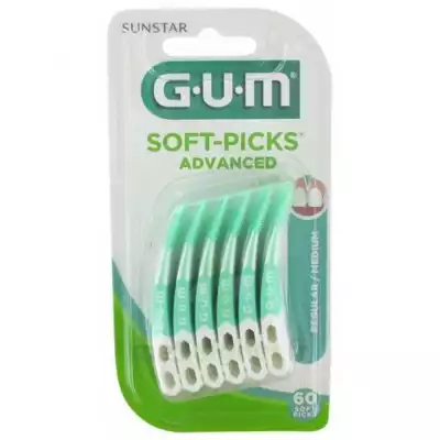 Gum Soft Picks Advanced Pointe Interdentaire Standard B/60 à Propriano